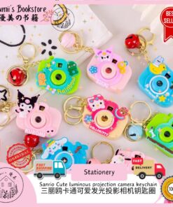 Sanrio Cute luminous projection camera keychain